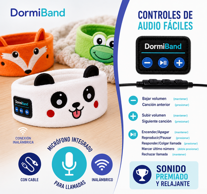 DormiBand™ Diadema Bluetooth Infantil