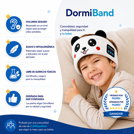 DormiBand™ Bluetooth-Stirnband für Kinder