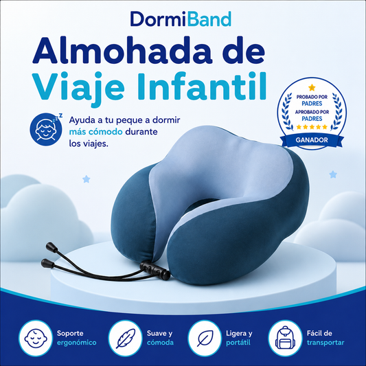 DormiBand™ Almohada de Viaje Infantil