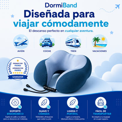 DormiBand™ Almohada de Viaje Infantil